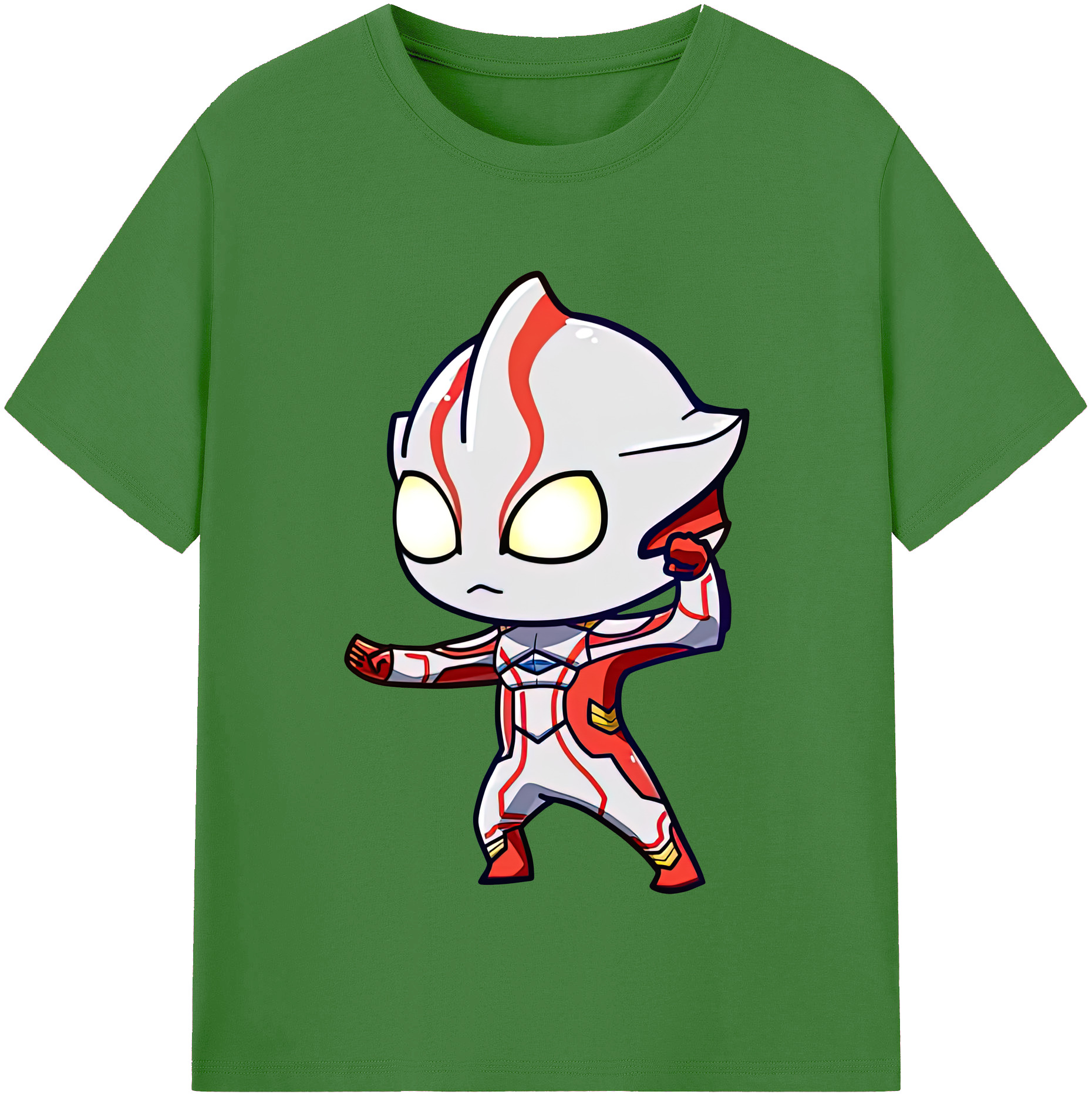 （画像用） ウルトラマン Ultraman レディースカジュアルプリントTシャツ（綿100％）